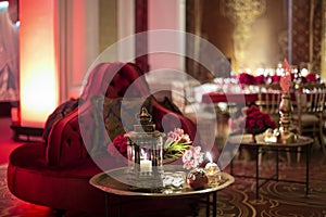 Decorative Venue Design, Luxury Dining Event Decor photo